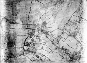 Kent Local History Stampe: Map of Sidcup and environs