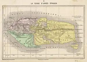 Ancient World Map Stampe: Maps / World / Strabo