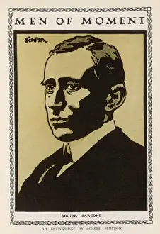 Early Wireless Technology Stampe: Marconi (Simpson)