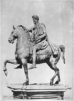 Italia Stampe: Statua di Marco Aurelio