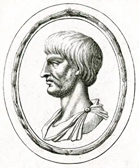 Ancient Roman Politician Stampe: Marcus Junius Brutus