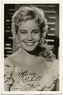 Entertainment History Figures Stampe: Maria Schell