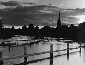 English River Scenes Stampe: Marlow Sunset