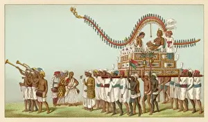 Royal Wedding Procession Stampe: Marriage Procession