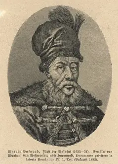 Romanian Royalty Stampe: Mateiu Basarab