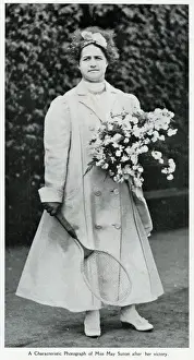 Early 20th Century Athletes Stampe: May Sutton