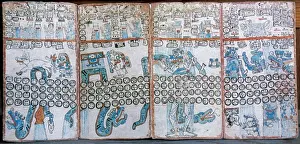 I codici Maya. Il Codice di Madrid (Codex Tro-Cortesianus). Pos.