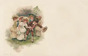 Maypole Dance Stampe: Maypole Dance