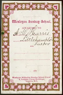 Mary Evans Prints Online Collection Stampe: Methodist Book-Plate