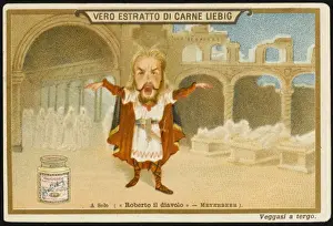 19th Century Opera Art Stampe: Meyerbeer / Robert Solo