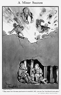 Tunnel Stampe: Un Successo Miniere di Bruce Bairnsfather, fumetto della Prima Guerra Mondiale.