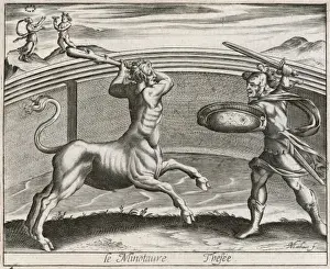 Mythical Creatures Artwork Stampe: The Minotaur