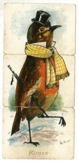 Early 20th Century Games Stampe: Misfitz - Robin