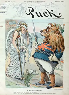 Puck Magazine Illustrations Online Stampe: A misunderstanding