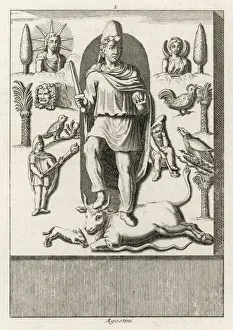 Roman Mythology Stampe: MITHRAS