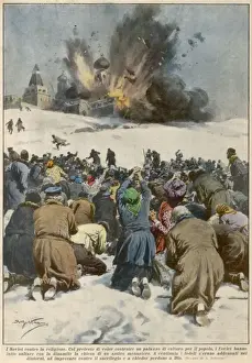 Russian Orthodox Monastery Stampe: Monastery Destroyed