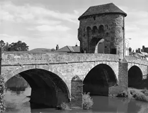 Monmouthshire Landmarks Stampe: Monnow Bridge