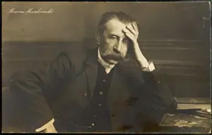 German Pianist Composer Stampe: Moszkowski / Postcard