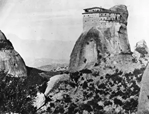Mount Athos Greece Stampe: Mount Athos Monastery