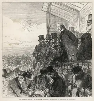 Prime Minister History Stampe: Mr Gladstone