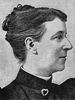 Empire Theatre Leicester Square Stampe: Mrs Ormiston Chant