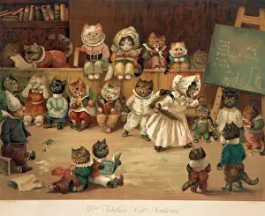 Scuola di Gatti Mrs Tabithas Louis Wain