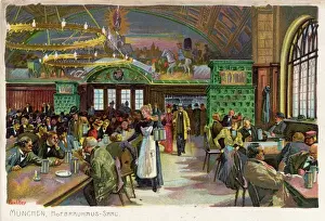 Birrificio del Kellerrestaurante di Monaco 1890