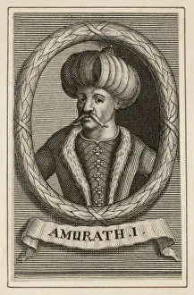 Ottoman Empire Leader Stampe: MURAD I