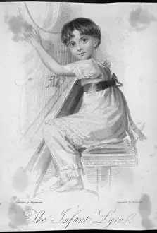 19th Century Historical Figures Stampe: Musical Prodigy
