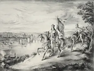 Medieval European Cityscape Stampe: NAME?