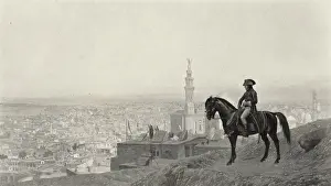 Napoleon On Horseback Stampe: Napoleon at Cairo