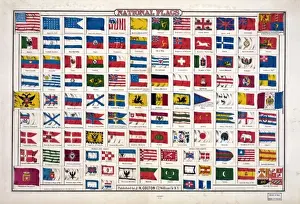National Identity Stampe: National Flags