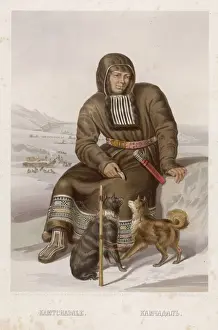 Russian Historical Figures Stampe: Native of Kamchatka