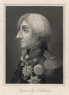 Lord Nelson Portrait Stampe: Nelson in Profile