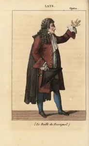 Baritono francese François Laye come Il Bailly