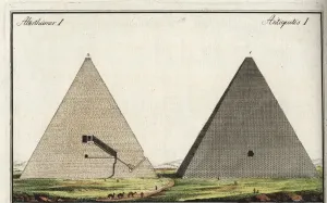 Cheops Pyramid Stampe: Great pyramid of Giza