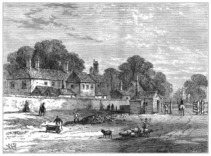 Kensington High Street History Stampe: Old Turnpike Kensington