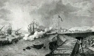 Napoleone durante lassedio di Tolone in Francia