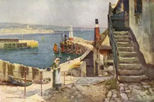 Early 20th Century Cornwall Stampe: Newlyn / Cornwall C1910