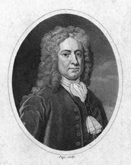 Stampe di NICHOLAS HADDOCK Comandante navale britannico, ammiraglio della squadra azzurra Data: 1686 - 1746 Eglefino Stampe: Nicholas Haddock