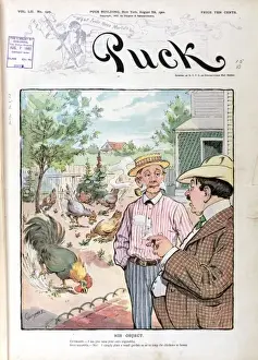 Rural Life Drawing Stampe: His object