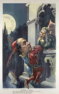 William Jennings Bryan Cartoon Stampe: Anything to oblige