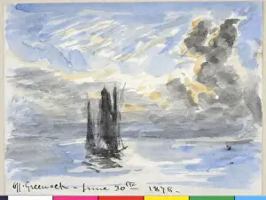 James Moore Artist Stampe: Off Greenock