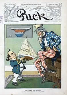 William Jennings Bryan Cartoon Stampe: The same old model