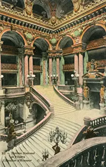 Teatri Stampe: Opera a Parigi del 1905 all'interno