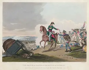 Waterloo Battle Stampe: Orange at Waterloo