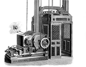 Industriale Stampe: Elettroottica Otis Ascensore
