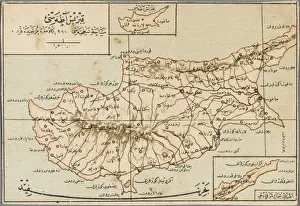 Immagini Correlate Stampe: Mappa ottomana di Cipro.