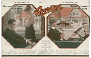 1920s Fashion Style Stampe: She has an Overland