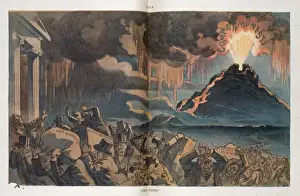Puck Magazine Illustrations Online Stampe: The panic